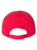 VALUCAP BRUSHED TWILL ADJUSTABLE CAP - RED