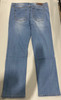 81001 7GROOVE 7 GROOVE MEN'S JEANS DENIM STRAIGHT LEG LIGHT BLUE SIZE 36X32 New