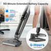 TIDY LIVING LOW NOISE WET DRY VACUUM CLEANER VACUUM AND MOP COMBO - BLACK