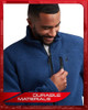 Spyder Men's Brushed Heather Fleece Jacket Midweight Zip Up Navy M New Spyder Men's Brushed Heather Fleece Jacket Midweight Zip Up Navy M New