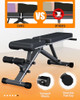 BARWING 90° Adjustable Weight Bench Workout Bench, 1000 LB Heavy Duty