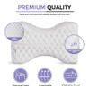 WAVVE MEMORY FOAM LEG PILLOW WA-LK-01 - WHITE WAVVE MEMORY FOAM LEG PILLOW WA-LK-01 - WHITE