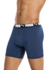 PUMA MEN'S 4 PACK ACTIVE STRETCH BOXER BRIEFS - SIZE MEN L - BLUE/BLACK/GRAY New