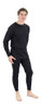 MOSSY OAK MENS THERMAL UNDERWEAR SET WAFFLE KNIT LONG SLEEVE PANT MEN L BLACK New MOSSY OAK MENS THERMAL UNDERWEAR SET WAFFLE KNIT LONG SLEEVE PANT MEN L BLACK New