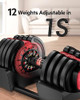 DR.GYMLEE 3-IN-1 UNIQUE DESIGN 1S ADJUSTABLE DUMBBELLS, BARBELL, KETTLEBELL