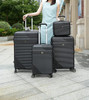 MKF Collection Luggage Set 4 Pieces Fashion Travel Spinner Hardshell MKF Collection Luggage Set 4 Pieces Fashion Travel Spinner Hardshell