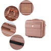 MKF Collection Luggage Set 4 Pieces Fashion Travel Spinner Hardshell MKF Collection Luggage Set 4 Pieces Fashion Travel Spinner Hardshell