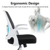 KERDOM Office Chair Stylish Ergonomic Desk Chair KD-9053-C - WHITE