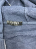 J.COME FULL ZIP SWEATER JACKET - SIZE: MEN L - NAVY New