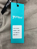 7GROOVE 7 GROOVE MEN'S JEANS STRAIGHT DENIM - SIZE: MEN 40/32 - LIGHT GRAY New