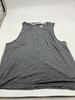 REW221TX06003 REEBOK THROWBACK TANK OPEN BACK - SIZE: WOMEN L - BLACK HEATHER New