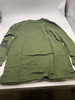 BLUE ICE WAFFLE KNIT LONG SLEEVE SHIRT - SIZE: MEN L - OLIVE New