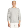 IZOD MEN'S ADVANTAGE FLEECE CREW NECK SWEATER - SIZE: MEN M - LIGHT GRAY HEATHER New