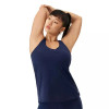ALLBIRDS WOMEN S NATURAL FLOW STUDIO TANK TRUE NAVY / L - TRUE NAVY New