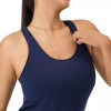 ALLBIRDS WOMEN S NATURAL FLOW STUDIO TANK TRUE NAVY / L - TRUE NAVY New