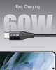 ANKER POWERLINE+ II USB C CABLE USB C TO USB C 6FT 60W - BLACK