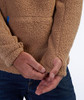 SPYDER MEN'S VISTA HOODIE FLEECE JACKET SIZE M TANNIN New