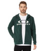 F0A402598 OAKLEY MEN BARK FULL ZIP HOODIE 2.0 SIZE MEN XL HUNTER GREEN New