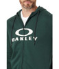 F0A402598 OAKLEY MEN BARK FULL ZIP HOODIE 2.0 SIZE MEN XL HUNTER GREEN New