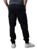 GALAXY BY HARVIC MEN'S SLIM FIT JOGGER CARGO PANTS J/MCJP-4750 - BLACK - XL New