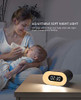 CUNMISO LIFE 3 IN 1 WHITE NOISE MACHINE ALARM CLOCK 7-COLOR LIGHT H500 - BLACK