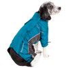 HELIOS BLIZZARD FULL-BODIED ADJUSTABLE 3M REFLECTIVE DOG JACKET- LARGE - BLUE New