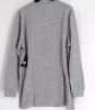 BLUE ICE WAFFLE KNIT LONG SLEEVE SHIRT - SIZE: MEN L - HEATHER GRAY New