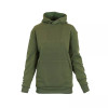 RUDOLPH WOMEN'S HEAVYWEIGHT LOOSE FIT FLEECE LINED PULLOVER HOODIE - L - OLIVE New