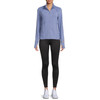EDDIE BAUER AVIA WOMEN'S ACTIVE FULL ZIP LONG SLEEVE JACKET - BLUE PERI - MEDIUM New