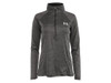 UNDER ARMOUR WOMEN'S 1/2 ZIP PULLOVER - SIZE: WOMEN S - GRAY SPACEDYE New
