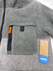 HOKA MEN'S FLEECE SKY JACKET - SIZE: MEN S (AU/UK MS) (EU MS) - GRAY New