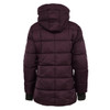 STEVE MADDEN WOMEN'S HOODED PUFFER JACKET - SIZE: WOMEN M - MERLOT New