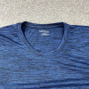 GALAXY BY HARVIC PULLOVER HEATHER KNIT SHIRT MEN'S - SIZE: MEN S - ROYAL BLUE New