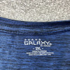 GALAXY BY HARVIC PULLOVER HEATHER KNIT SHIRT MEN'S - SIZE: MEN S - ROYAL BLUE New