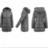GALAXY BY HARVIC SPIRE BY GALAXY NIPPY SILHOUETTE JACKETS WOMEN L - GUN METAL New