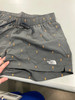 THE NORTH FACE WOMEN'S SHORTS - SIZE: WOMEN L - CAMPFIRE PRINT- GRAY
