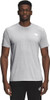THE NORTH FACE MEN'S PRINTED WANDER SHORT SLEEVE - SIZE: MEN M - GRAY HEATHER New