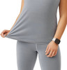 ALLBIRDS WOMEN'S NATURAL FLOW STUDIO TANK - SIZE: WOMEN L - MEDIUM GRAY New