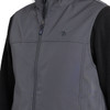 IZOD MEN'S SOFTSHELL VEST, SIZE LARGE - IRON GATE New