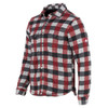 CANADA WEATHER GEAR MEN'S SHERPA LINED BUFFALO PLAID SHIRT JACKET - SIZE: L -RED New