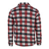CANADA WEATHER GEAR MEN'S SHERPA LINED BUFFALO PLAID SHIRT JACKET - SIZE: L -RED New