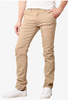 GALAXY BY HARVIC MEN'S FLEX 4 WAY STRETCH PANTS KHAKI BROWN SIZE 32X32 New