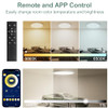 LUCKYSTYLE 12X 20W REMOTE DIMMABLE LED LIGHT SMART APP CUSTOM TEMPS - WHITE