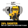 DEWALT ATOMIC 20V MAX 1/4 in. BRUSHLESS CORDLESS IMPACT DRIVER KIT - YELLOW