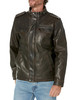 LEVI'S MENS VINTAGE DEER FAUX LEATHER SHERPA MILITARY JACKET BIG & TALL - XL LEVI'S MENS VINTAGE DEER FAUX LEATHER SHERPA MILITARY JACKET BIG & TALL - XL