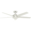 HUNTER FAN 52 INCH CEILING FAN WITH 5 BLADES CC5C14C24 - FRESH WHITE