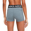 CZ9857-084 NIKE WOMEN PRO 365 3IN SHORTS GRAY/BLACK SIZE S New
