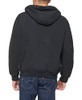 LEVI'S WORKWEAR FAUX SHEARLING LINED COTTON CANVAS JACKET, SIZE L, BLACK New