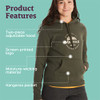 MARMOT WOMEN'S CULEBRA PEAK HOODY - SIZE: WOMEN XL - NORI New