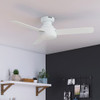 HUNTER FAN COMPANY PRESTO INDOOR LOW PROFILE CEILING FAN 44" 52402 - MATTE WHITE